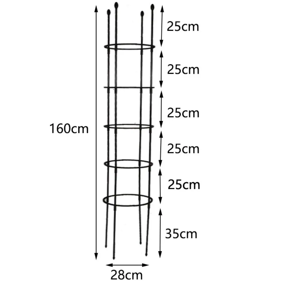 Stackable Garden Trellis Climbing Plants Plastic Plant Support Trellis Climbing Flowers Vegetable Potted Plants Rose Trellis