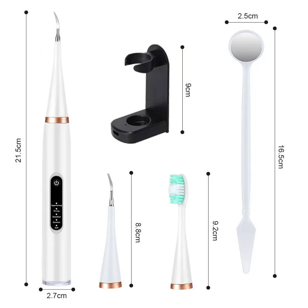 منظف أسنان سونيك ، قشارة أسنان ، إزالة حساب التفاضل والتكامل للأسنان ، أداة إزالة البقع والجير ، فرشاة أسنان مبيضة