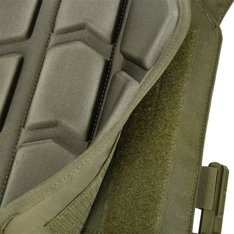 Shock Absorbing Removable Molded Tactical Vest Pad 26x33cm for Paintball Game Vest Tactical Plate Carrier Cushion view 4