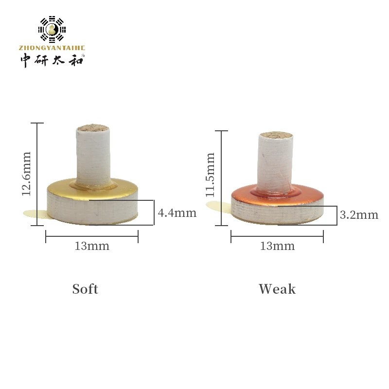 15 Pcs Mini Self-stick Moxa Chinese Moxibustion Therapy Massager Heating Acupunture Point Meridian Moxibustion Sticks Rolls