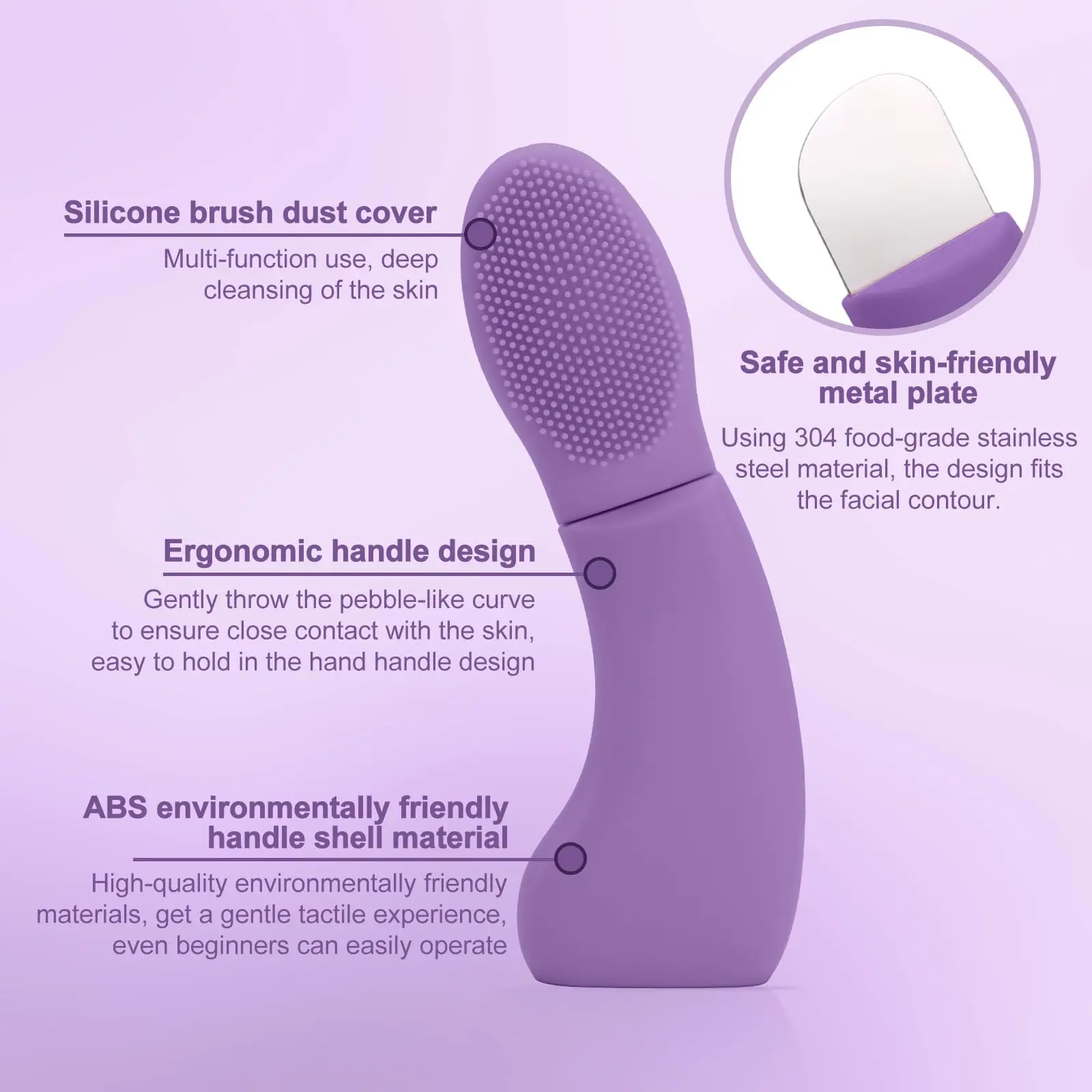 1 item, ferramenta para remoção de cravos, limpador de poros de silicone, limpeza profunda para cravos