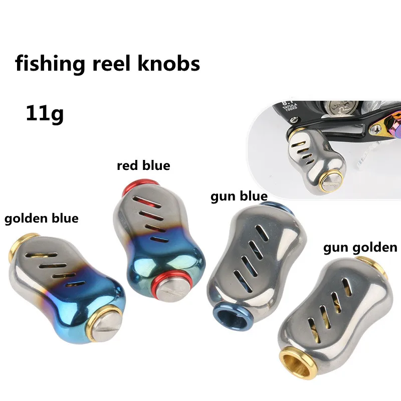 fishing reel rock knob metal Retrofit Stainless steel fishing gear accessories fishing reel handle knobs