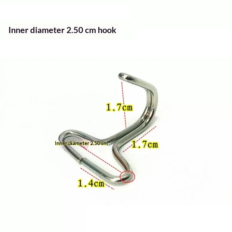 1PCS Car Seat Cushion Metal Hook Accessory Fixed Iron Hook Automobile Seat Cover Small Hardware for Interior Design Automobile
