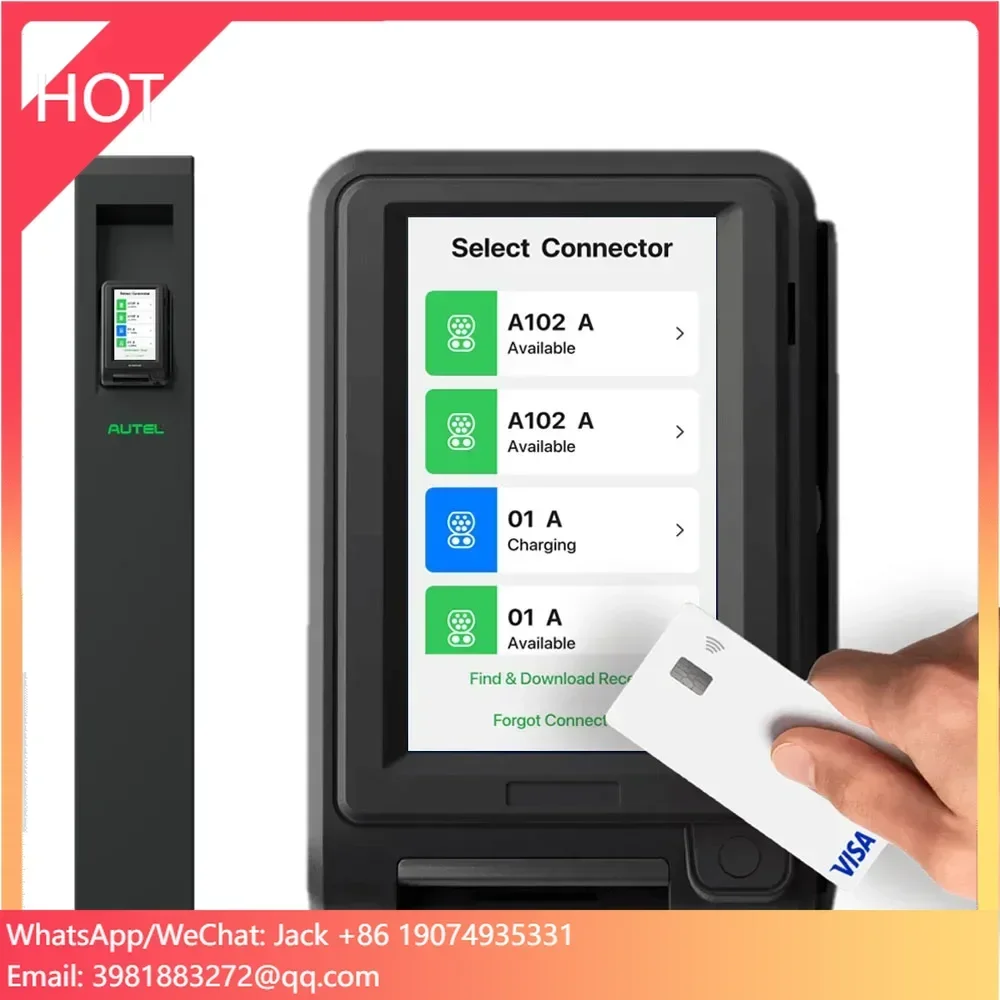 

Autel Kiosk - Pos Unattended Solution With Pedestal With Software Ev Charger Seamless Payment For EV Charging Pos Machine