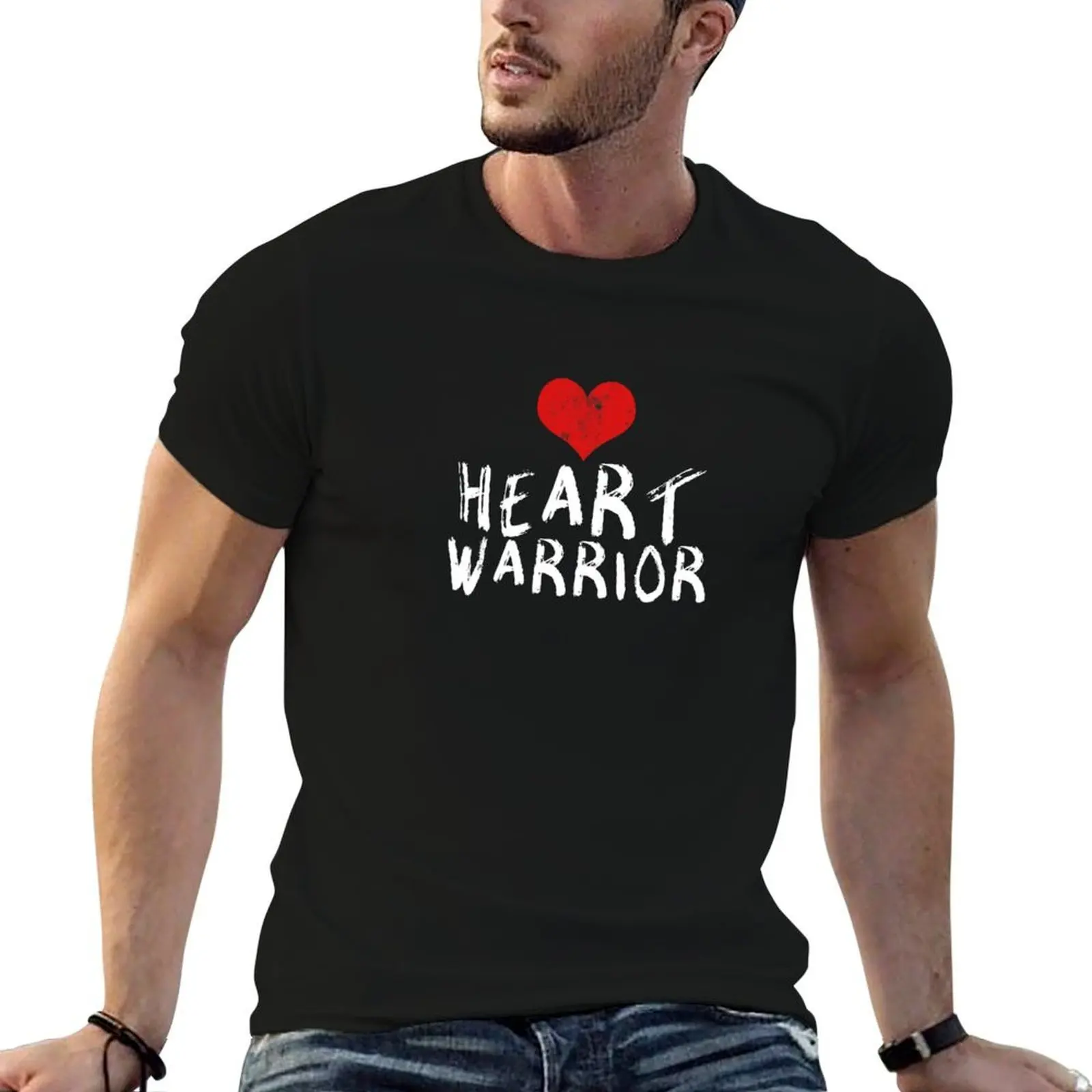 Cute Heart Warrior CHD Recovery Heart Surgery Survivor Shirt T-Shirt