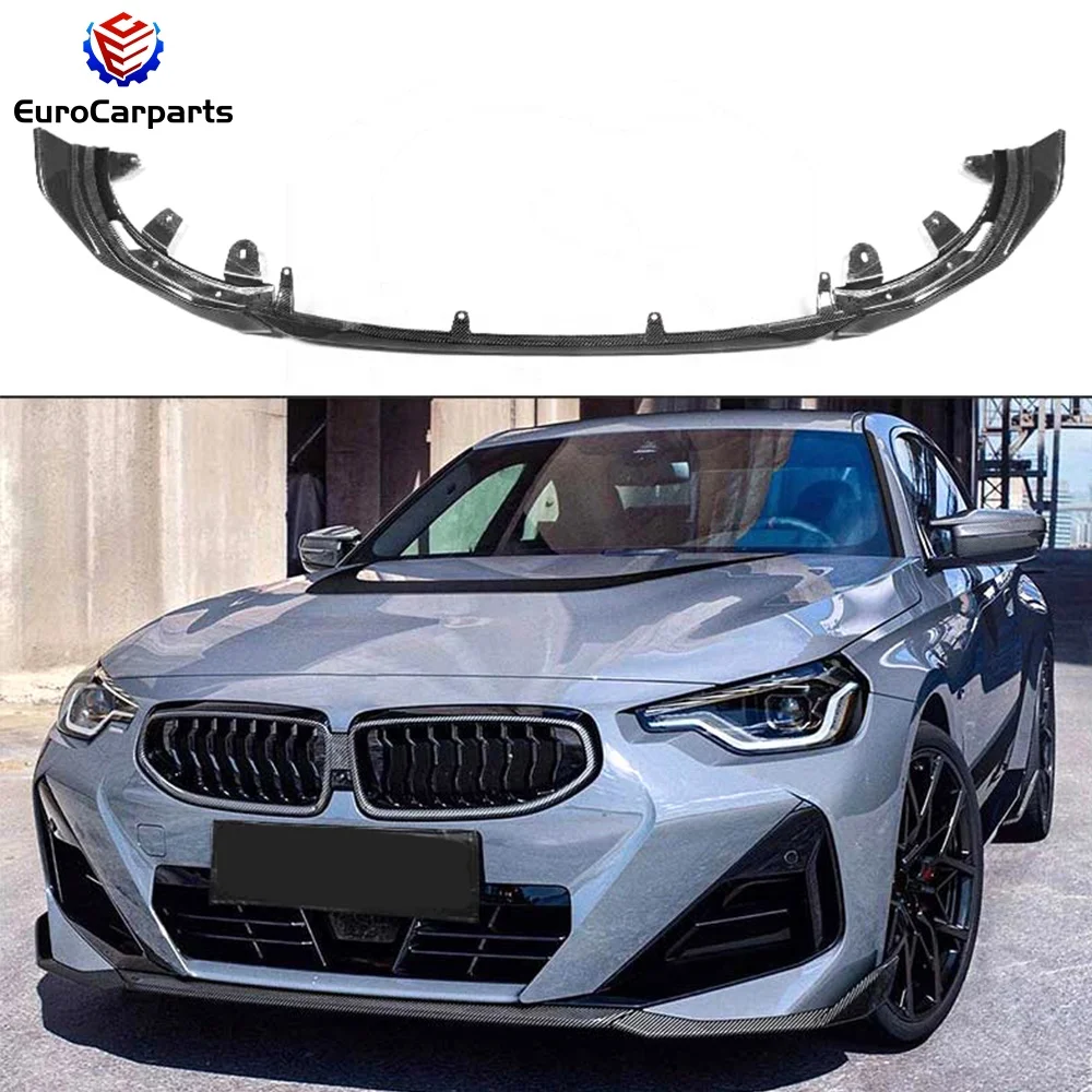240i MP Aerokit Body Kit for BMW 2 Series G42 Dry Carbon Fiber Accessories Front Rear Lip Side Skirt Rear Wing Side Mirror Cover