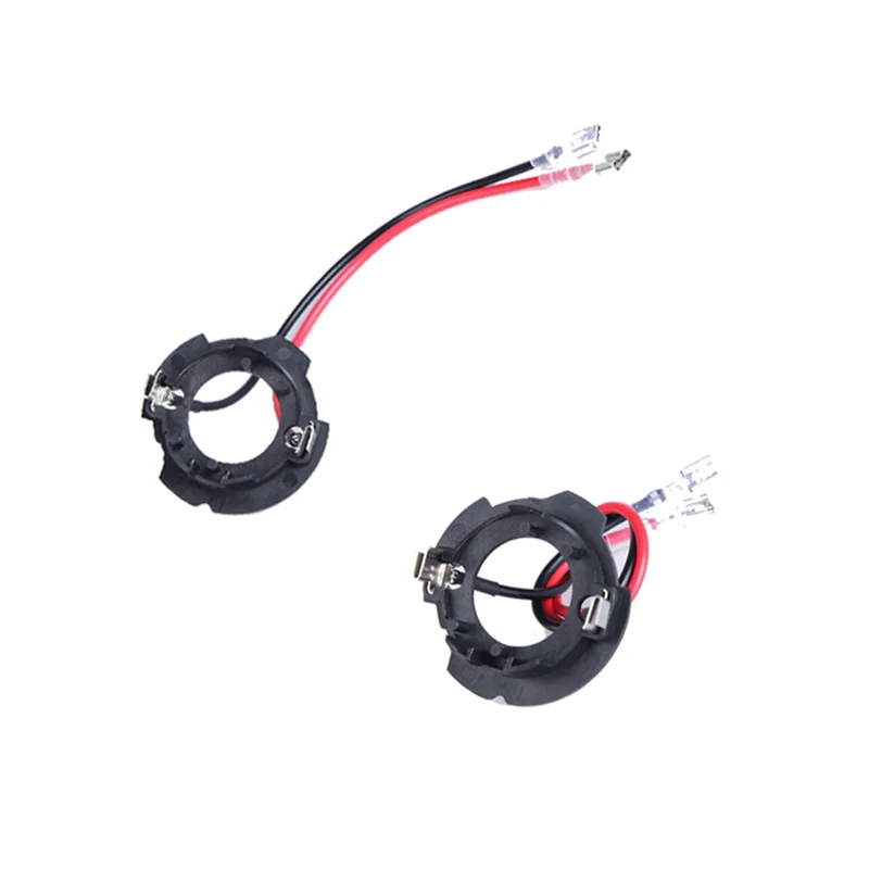 

H7 LED Adapter For MK5 Jetta GOLF 5 Auto Parts Base Headlight Holder With Wire 4Pcs D119A