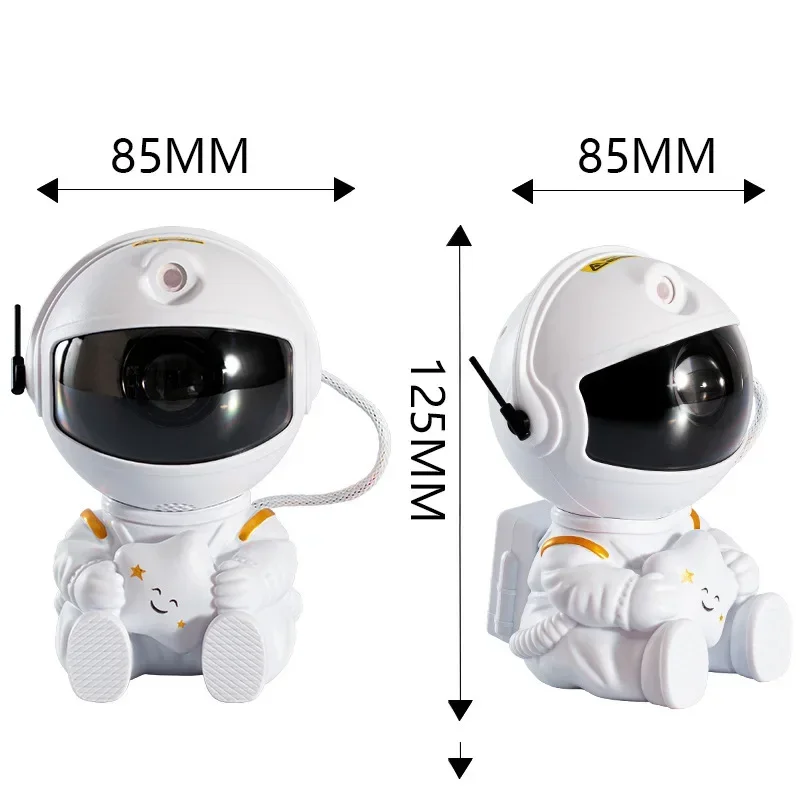 Astronaut Galaxy Starry Sky Projector LED Spaceman Night Light Bedroom Decorative Projection Lights Holiday Party Children Gifts