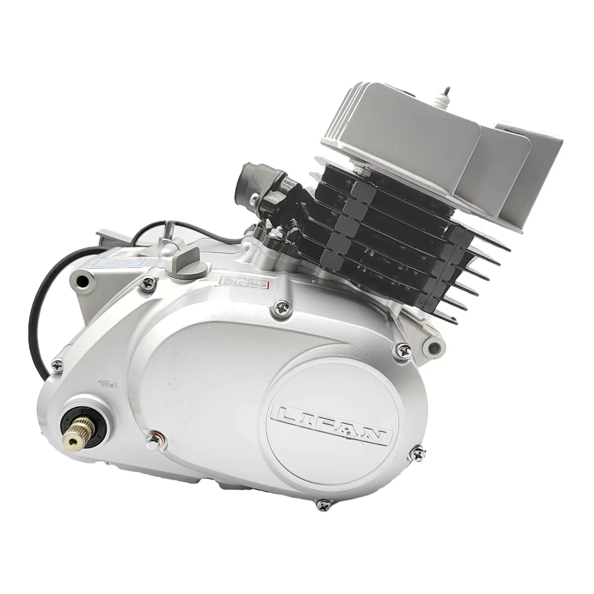 Hot Sale Motorcycle 2 Stroke  AX100 Lifan Complete Engine 100cc Electrical Kick Start Motor Spare Parts Suppliers