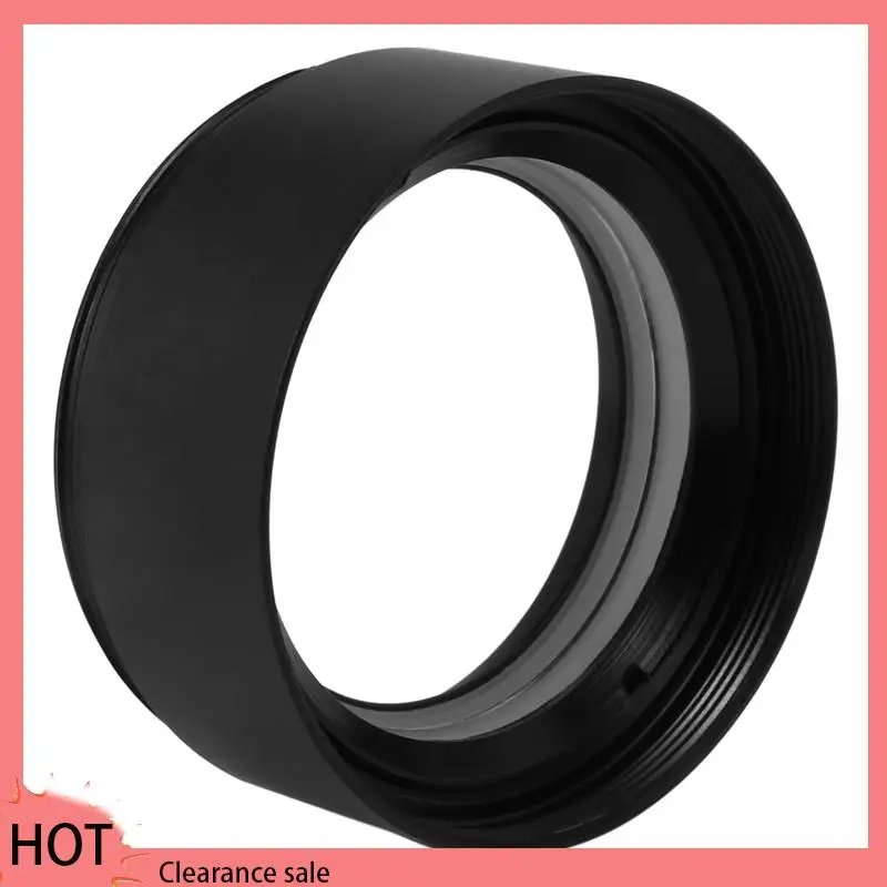 A88Z 4Pcs WD120 0.7X Trinocular Stereo Microscope Auxiliary Objective Lens Barlow Lens 48Mm Thread