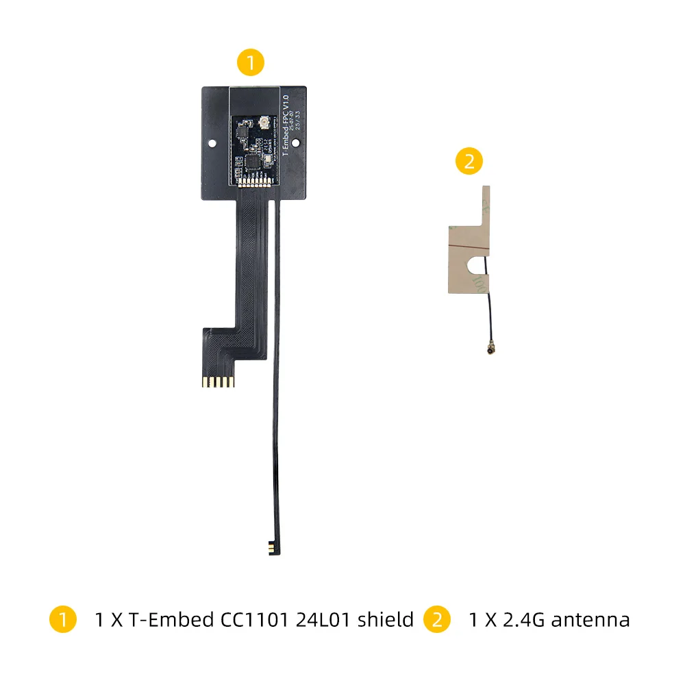 LILYGO ®   Zubehör nRF24L01 T-Embed-FPC HF-Leistungsverstärker für T-Embed CC1101