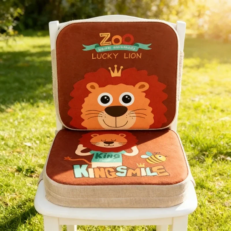 Adjustable Removable Safety Cushion Baby Booster Seat Kid High Chair Pad Pillow For Children Dining Use At Home And Restaurant