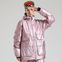 Outdoor Sport Man Snowboard Coats Winter Waterproof Hooded Women Ski Jackets Mountain Alpine Insulation Windproof Male Clothes