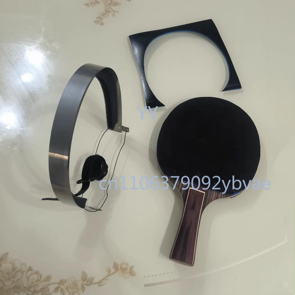 Table Tennis Rubber Cutter Bow Knife | Precision Blade with Curvature Adjustment | Safe Cutting Tool for Ping Pong Paddles