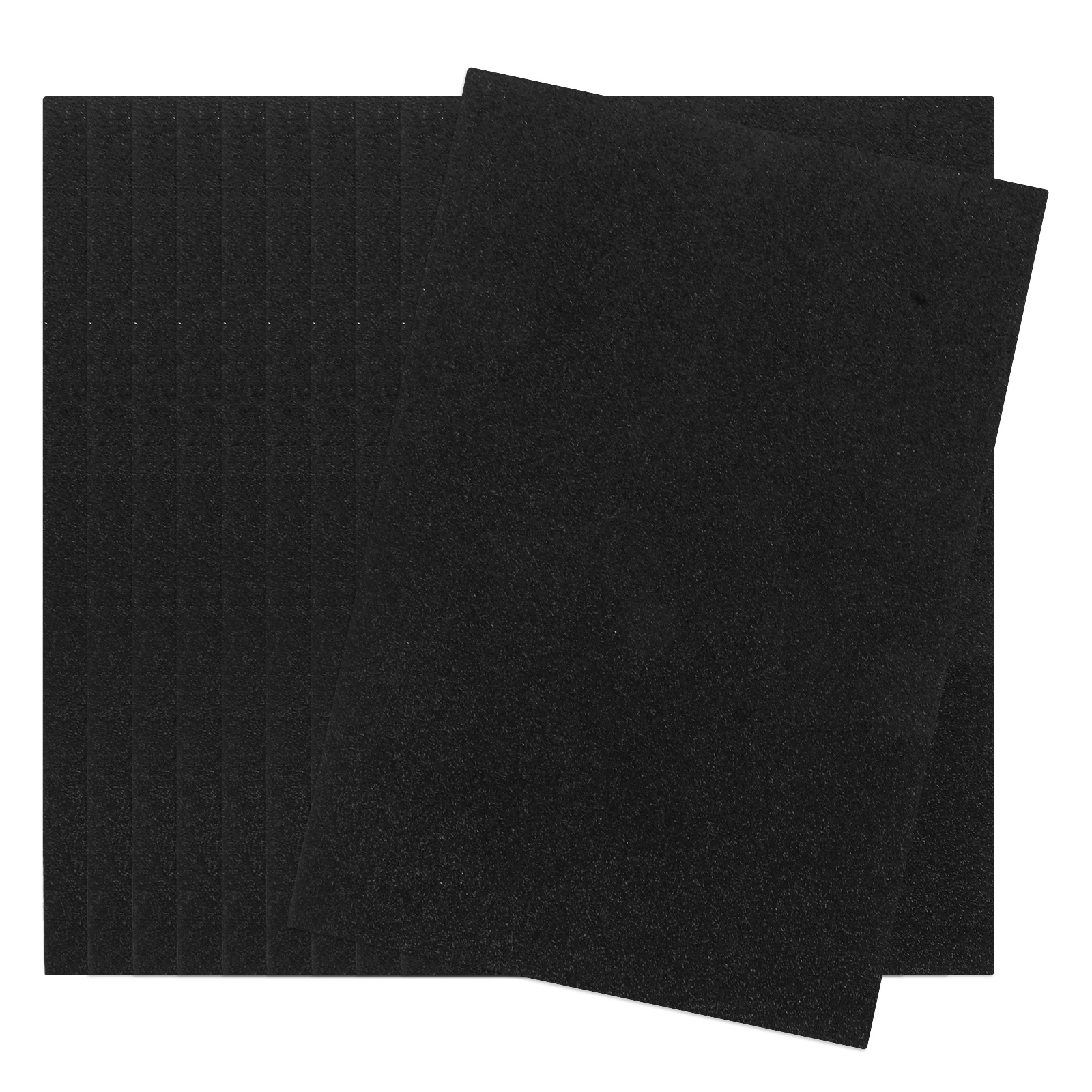 

10 Pcs Glitter Paper A4 Decorative Sponge Card Stock Papers DIY Multi-function Craft