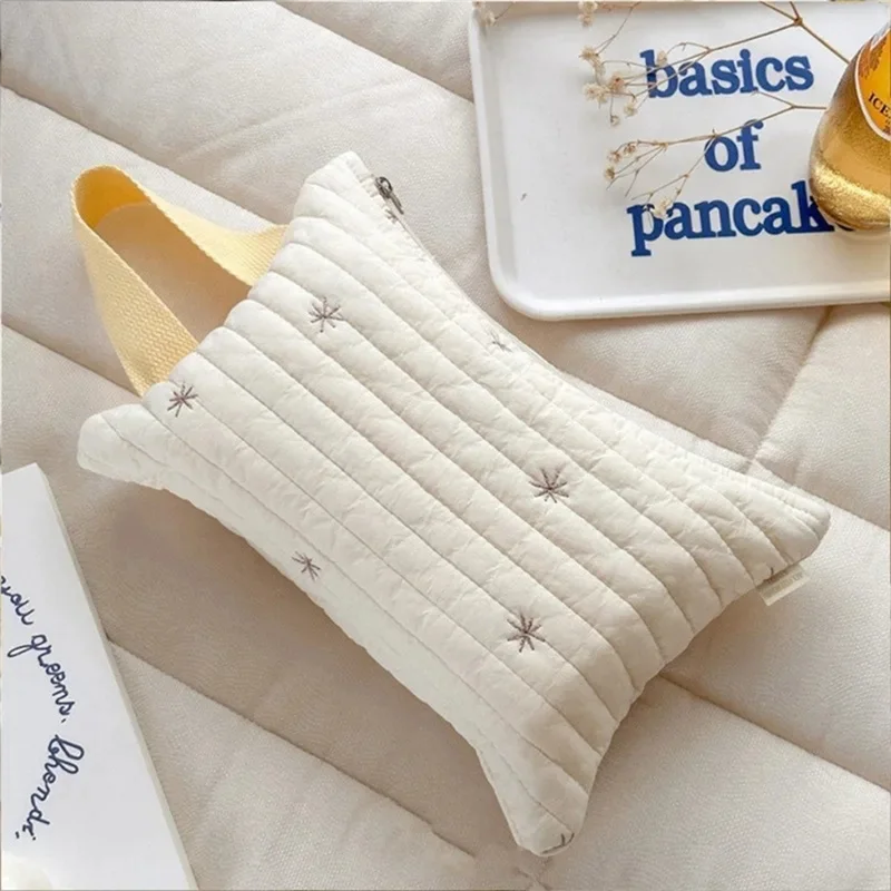 AC52-Cotton Wipes Dispenser Refillable Wipe Holder Travel Wet Wipe Container Baby Wipe For Car Stroller Indoor Outdoor