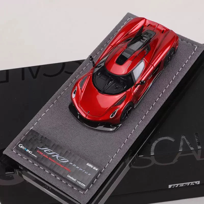 GRYNING 1:64 Scale JESKO Resin Car Model For Collection Display & Holiday Gifts Toys