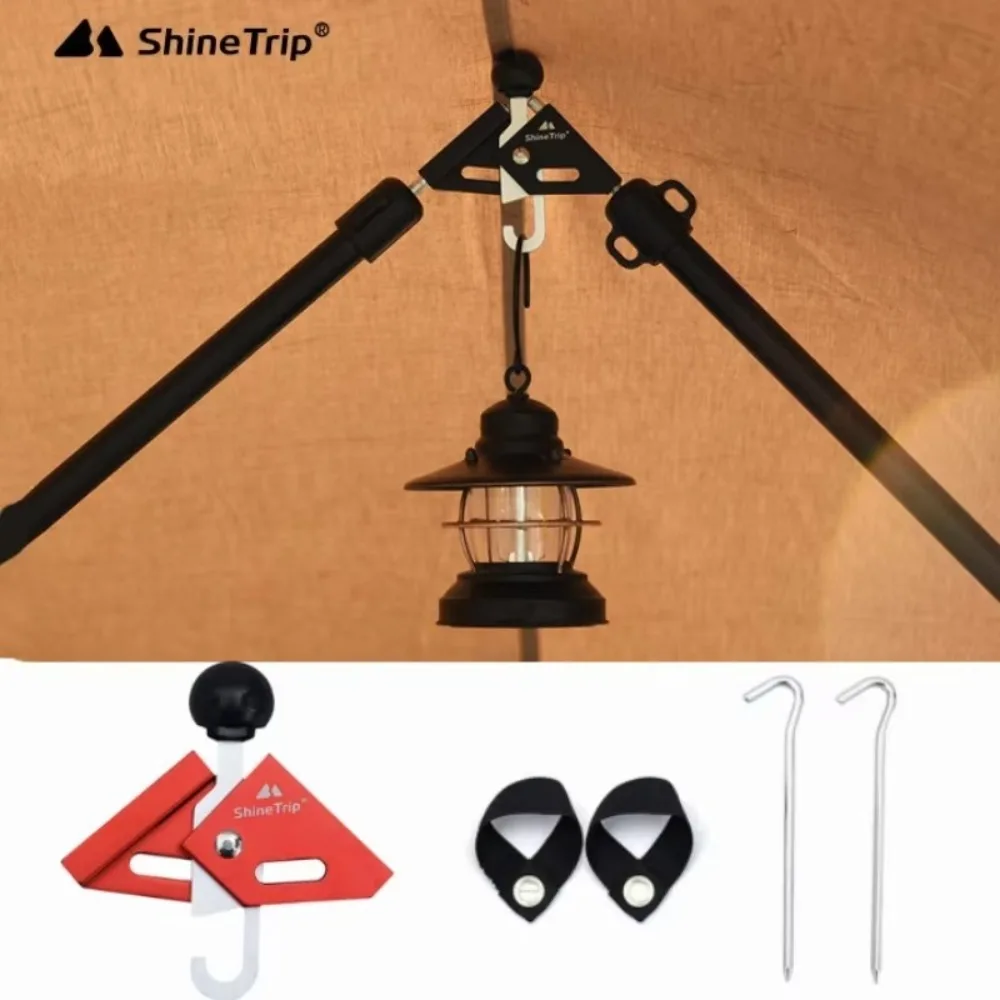 Adjustable Angle Tent Pole Connector Non-Slip Aluminum Alloy Pyramid Tent Circle Thimbles Tent Accessories Anti-Puncture