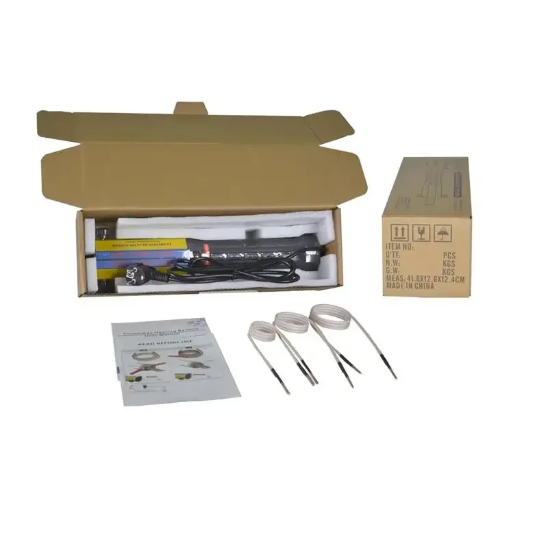 Kit de Chauffage à Induction Magnétique Sans Flamme, Machine de Réparation Automobile, 3 Bobines, 1000W/1100W, 110V/220V