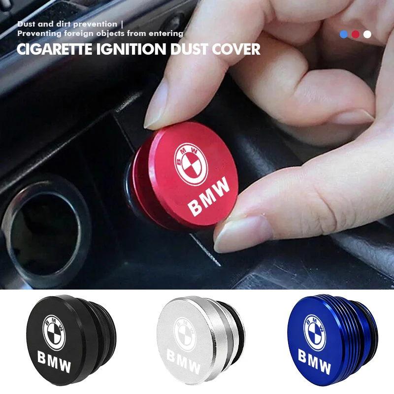 bmw 1 series cigarette lighter Car Cigarette Lighter Replace Dustproof Cigar Lighter Outlet Cap For BMW M  1 3 4 5 6 7 Series M3 M6 F01 F02E34 E36 E70 F10 X6 X1
