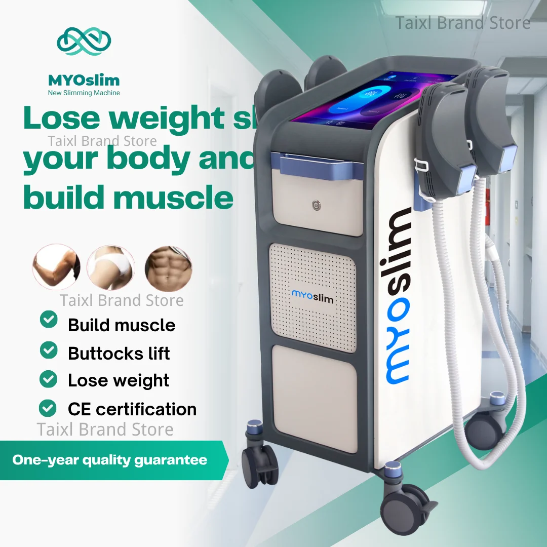 

MYOslim Body Sculpt Machine RF Sculpting Muscle Stimulation Burning Fat 6500W Slimming Weight Loss Equipment MYOslim HI-EMT