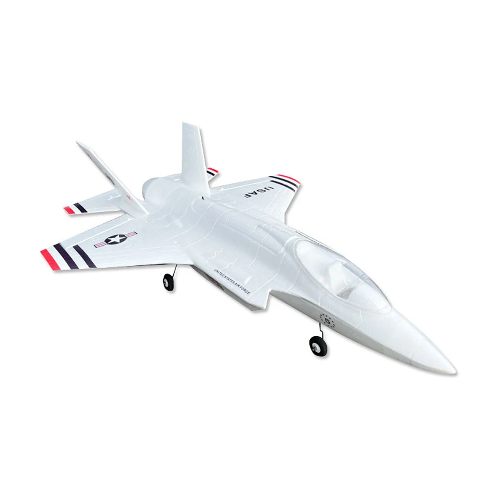 KPQRC F35 Flashing 64mm EDF Jet 680mm Wingspan EPO RC Airplane Fighter KIT