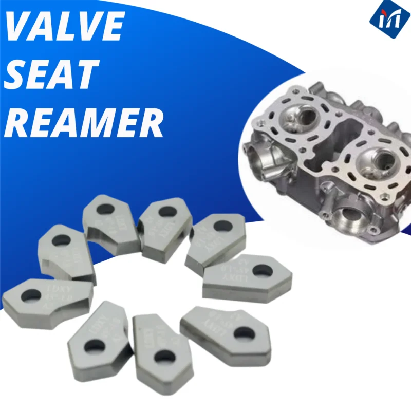 

Universal Valve Seat Reamer Cemented Tungsten Carbide Solid 45 degree 3 Angle Cutter One-time Forming Blade Auto Repair Tool
