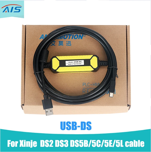 

USB-DS For XINJE Server Driver DS2 DS3 DS5B DS5C DS5E DS5L Debugging Cable Download Line Ship Within 24 Hours