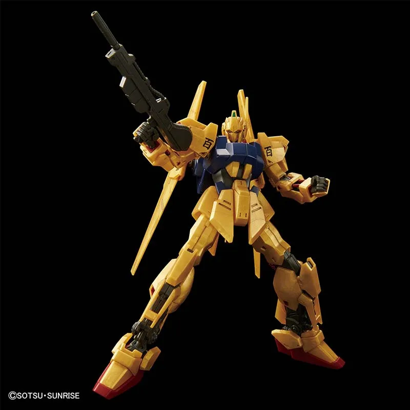 Bandai Figura Gundam Modelo Kit Anime Figuras HG 1/144 MSN-00100 Hyaku Shiki Gunpla Action Figure Brinquedos Para Meninos Presentes das crianças