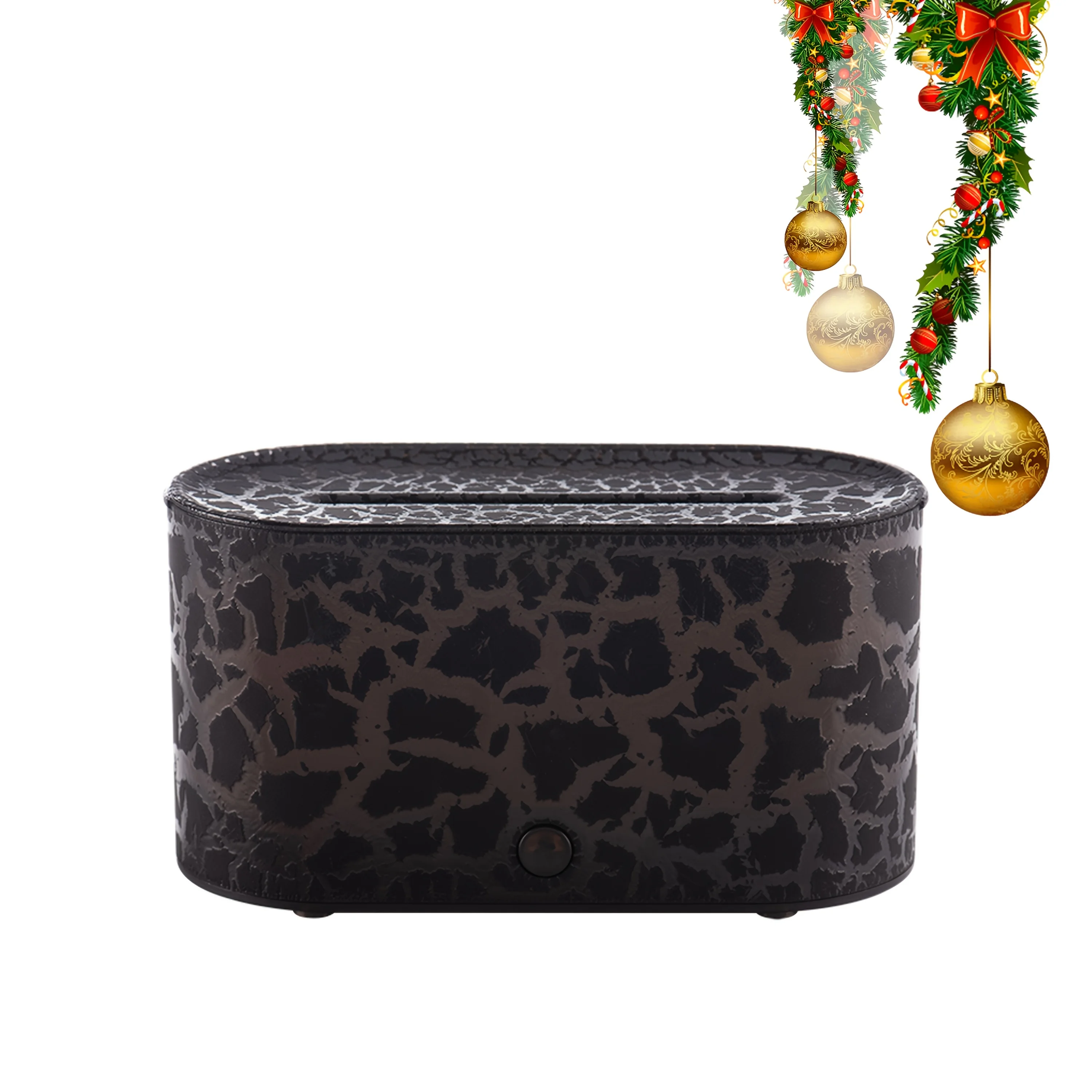 Crack Flame Atmosphere Humidifier Portable Fragrance Machine Colorful Light Essential Oil Diffuser Cool Mist Humidifier for Home