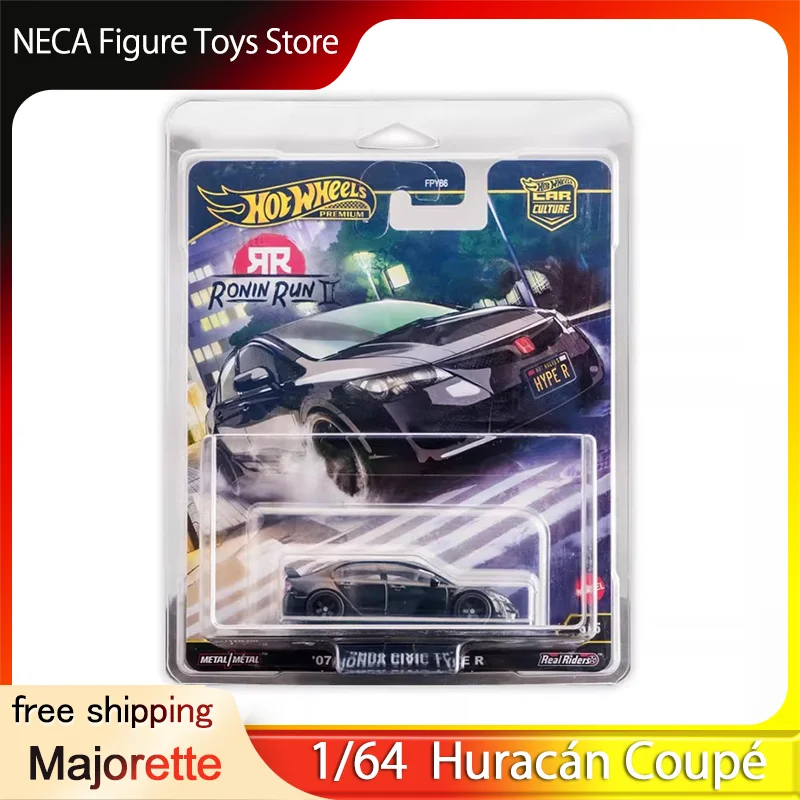 

Hot Wheels 1:64 2007 Honda Civic Type R Ronin Run II Car Culture Diecast Model Collectible Gift Toys For Adults & Fans