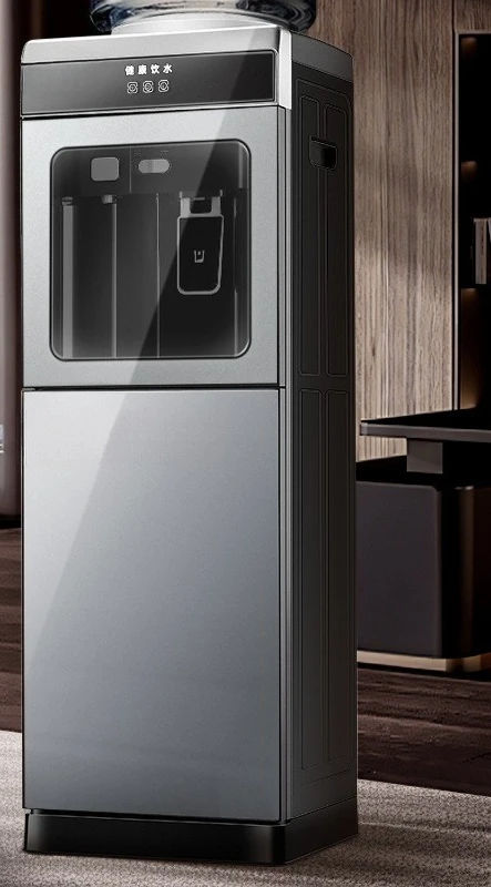 

Water dispenser household, vertical office, double door cabinet type