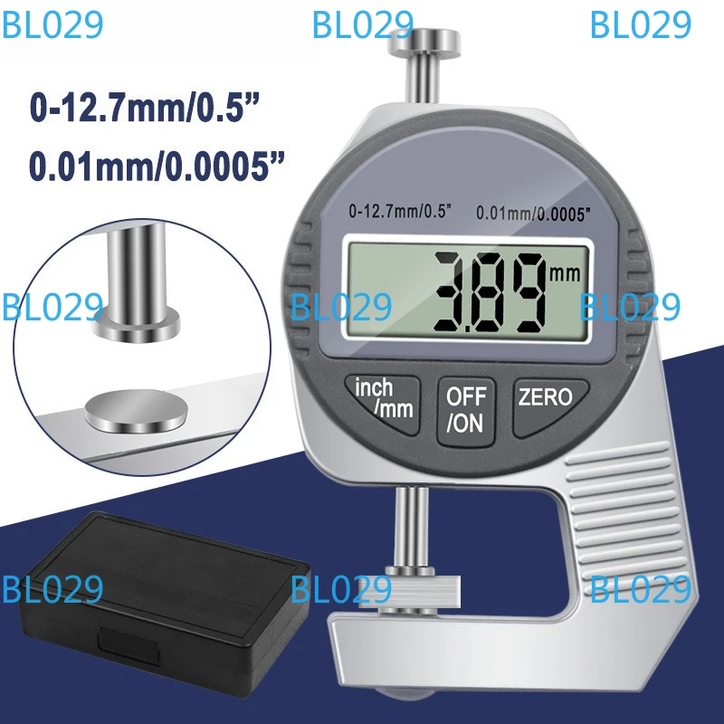 Digital Thickness Gauge Measuring Tools Electronic Meter Measure Diamond Gem pocket Gauge jewelry Micrometer Vernier caliper