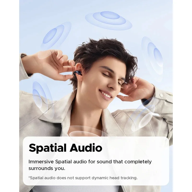 New Wireless Headset Bluetooth 5.4 Earplug Earphone PearlClip Pro Supports AI ENC clear Call Multipoint Connection And IPX5. image 5