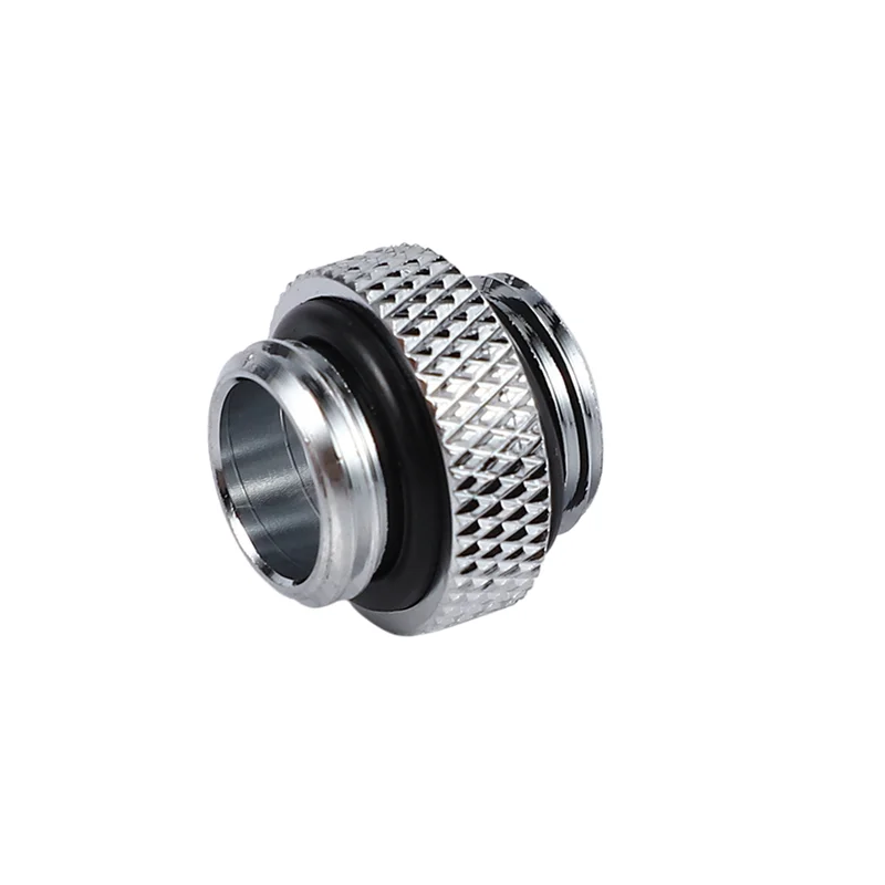 10 Pz G1/4 Mini Filettatura Esterna Maschio A Maschio Raffreddamento Ad Acqua Adattatore Raccordo Rotante Connettore di Raffreddamento Ad Acqua Argento, Requisito