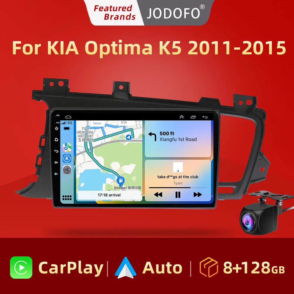 

Jodofo Car Radio Android 11 Auto For KIA Optima K5 2011-2015 GPS Navi Multimedia Player Stereo QLED Carplay DSP 36EQ 2din DVD