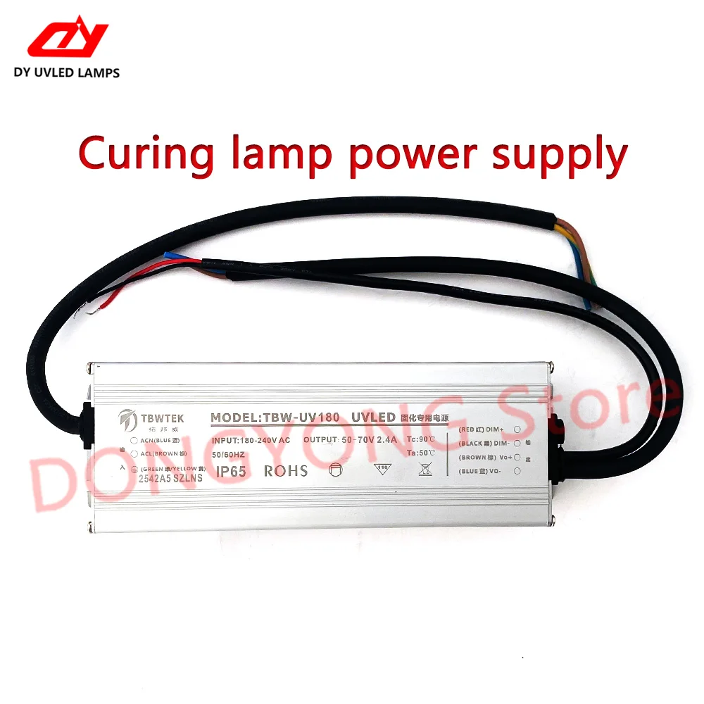 

High-power UV LED curing lamp dedicated driving power supply 50-70V 2.4A water-cooled adjustable power supply