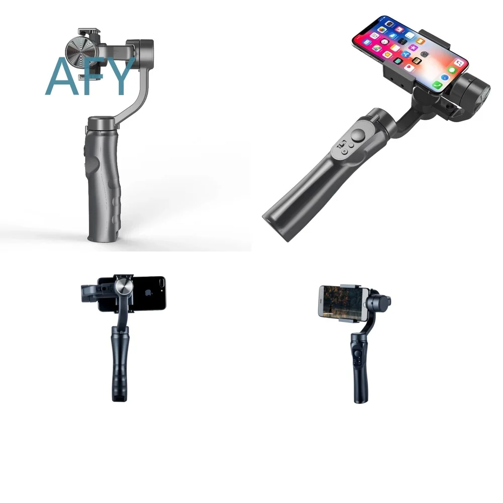 High Quality 3 Axis Smartphone Camera Video PTZ Stabilizer for iPhone Android for Vlogging Filming Streaming TikTok YouTube
