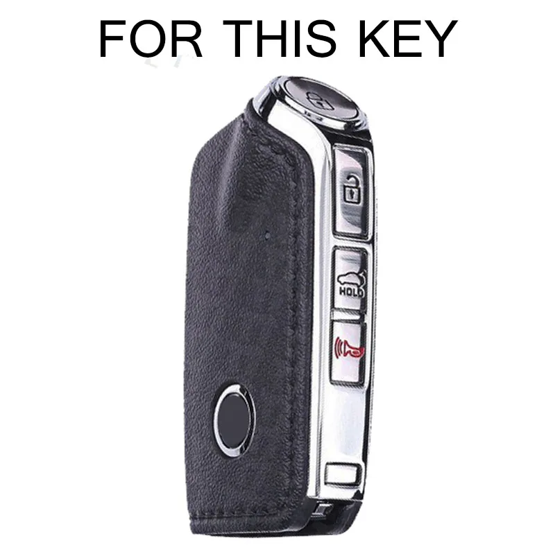 For Kia Stinger K900 Silicone Remote Key Case Fob Shell Cover Skin Holder Protector