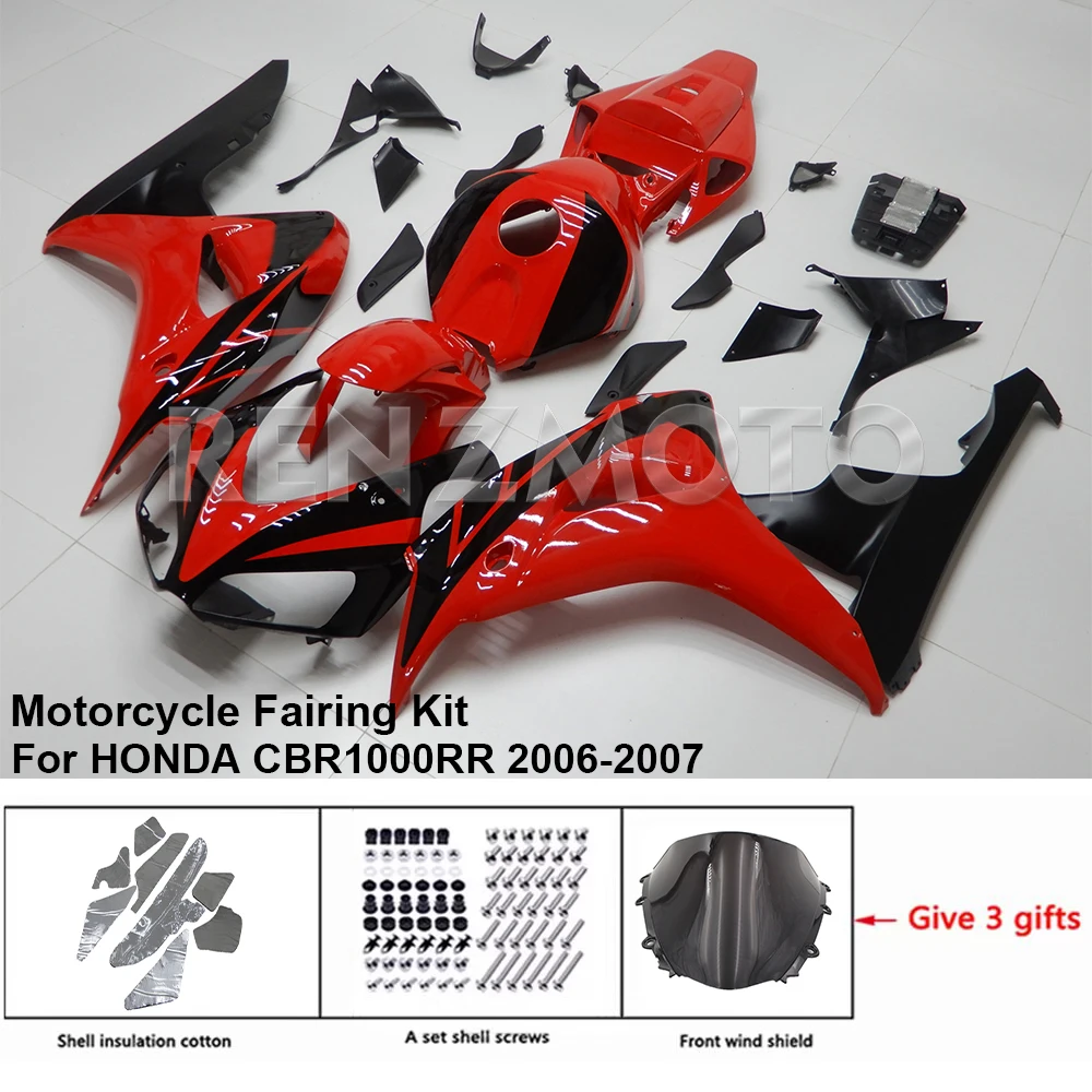 

For HONDA CBR1000RR 2006-2007 Fairing H1007-101a Motorcycle Kit Body Kits Decorative Plastic Guards Accessories Shells