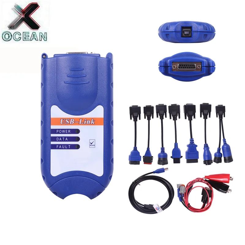 

Высокое качество NEXIQ USB LINK точечная продажа инструменты для диагностики грузовиков 125032 USB для Caterpillar для NEXIQ сверхмощный сканер грузовиков