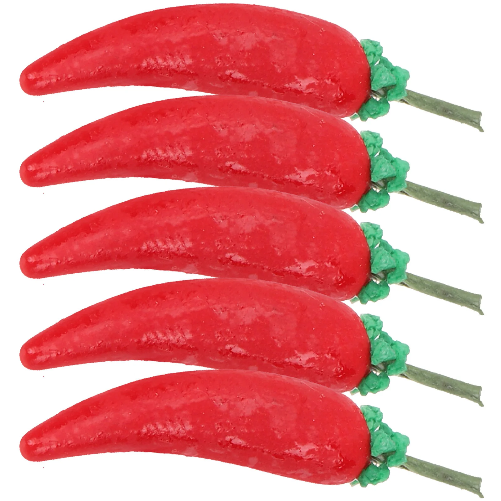 

10 Pcs Vegetable Model Hot Peppers Miniature Realistic House Accessories Simulation Chili