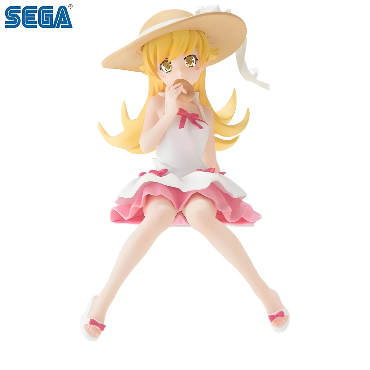 

В наличии SEGA Original PM Oshino Shinobu 14 см ПВХ аниме фигурка игрушки подарки Коллекционная модель