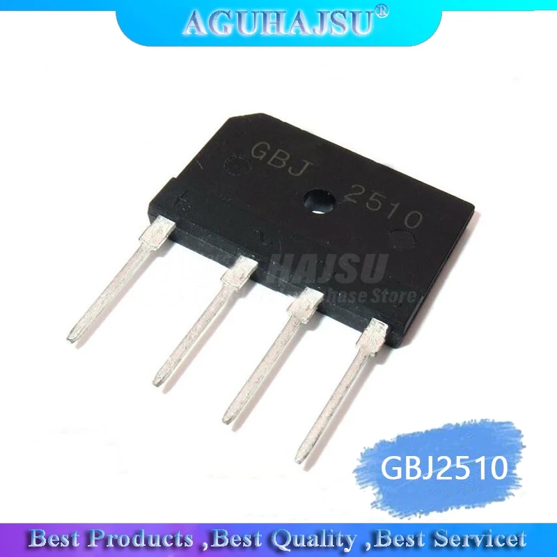 1pcs/lot GBJ2510 2510 Bridge Rectifiers 1000V 25A new original In Stock