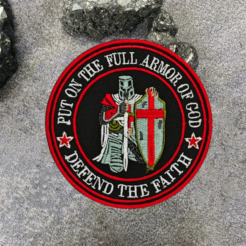 Parche táctico militar con gancho y bucle para brazalete moral - imagen 5