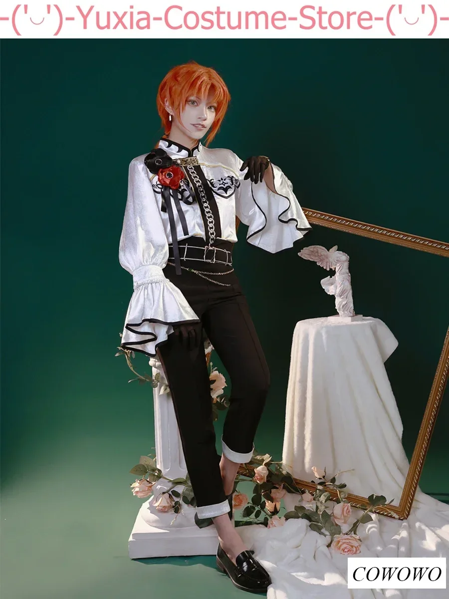 Anime! Ensemble Stars Mystic Fragrance Knights Tsukinaga Leo Suou Tsukasa Uniforms Cosplay Costume Party Role Play Outfit Women