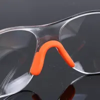 Lab Work Safety Eye Protective Glasses PC Material Anti Impact Wind Dust Proof Goggles Safety Riding Clear Glasses 4