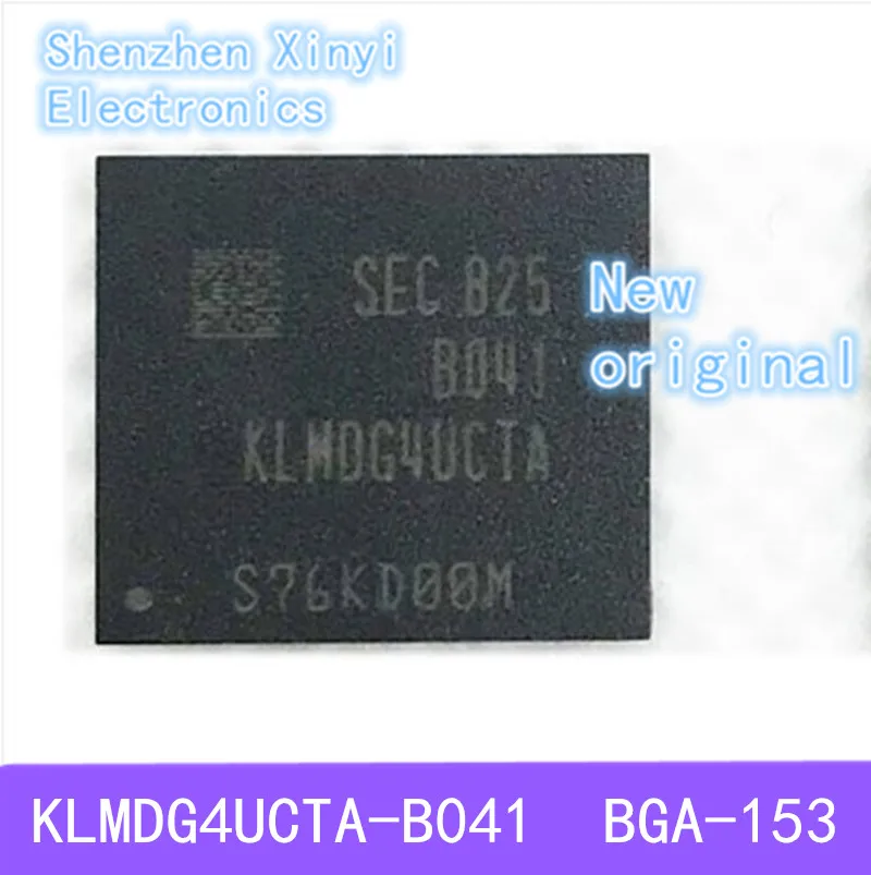 Brand new and original   KLMDG4UCTA-B041 KLMDG4UCTA BGA-153  128G version 5.1 embedded storage IC