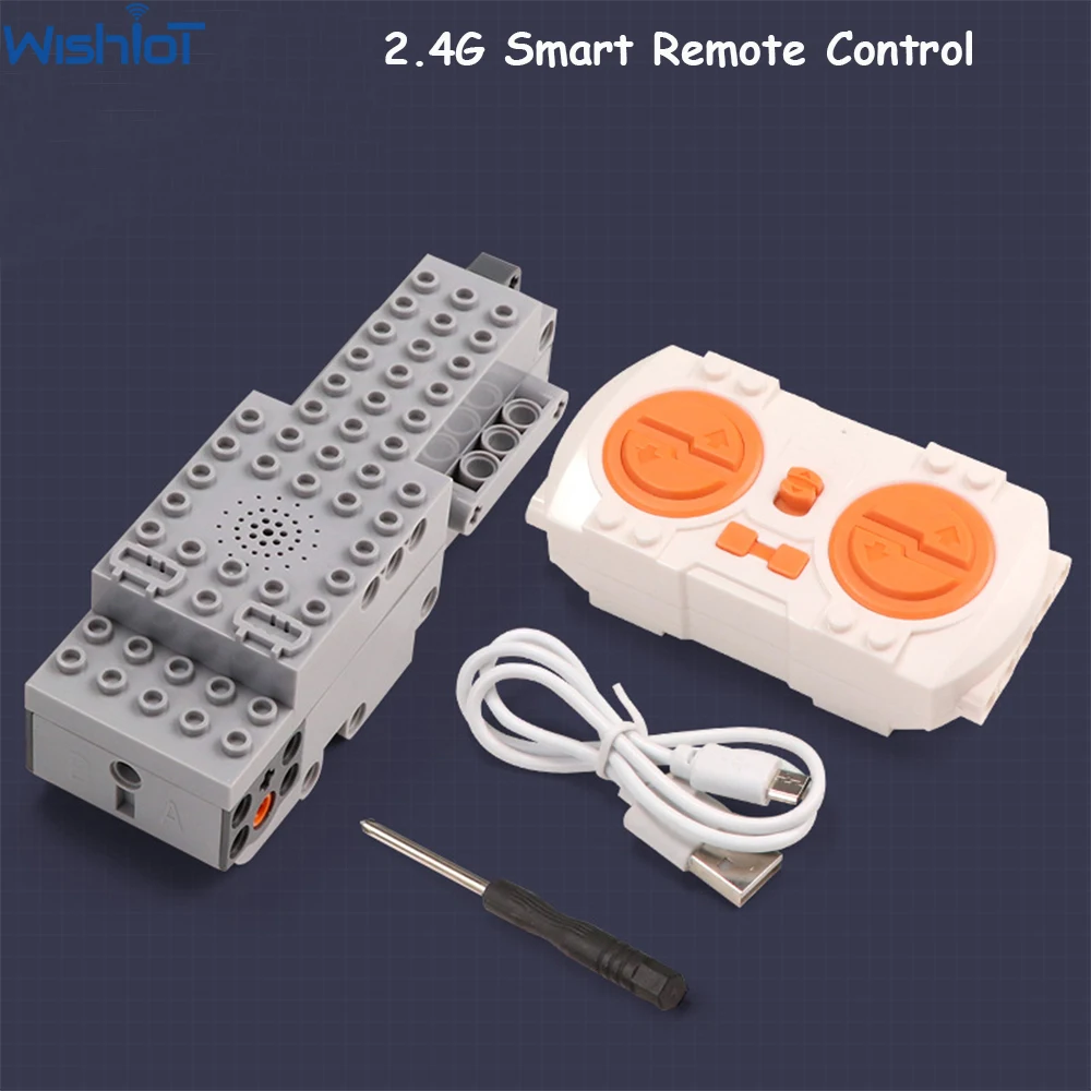 MOC-Kit de unidad inteligente de Control remoto, alta frecuencia, alta potencia, Control por aplicación, 2WD, 2 puertos para funciones de potencia, Robot de coche, 2,4G