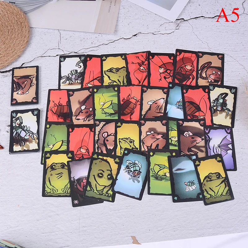 5 Optionen Kartenspiel kakerlaken salat/poker/royal/suppe/mogel motte Brettspiel